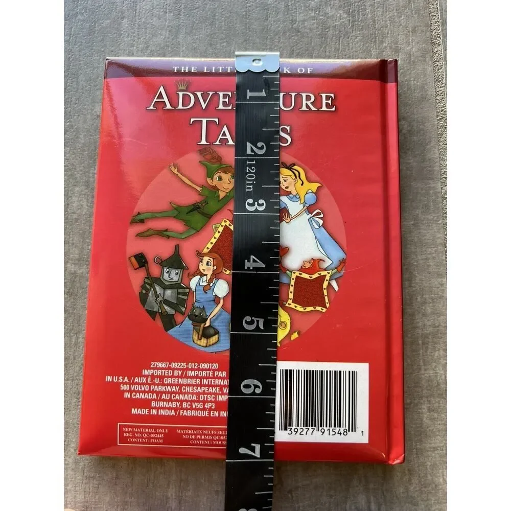 The Little Book of Adventure Tales Children's Illustrated Hardcover BRAND NEW